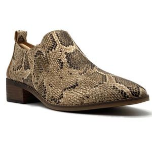 Lucky Brand Lenci Snake Print Bootie